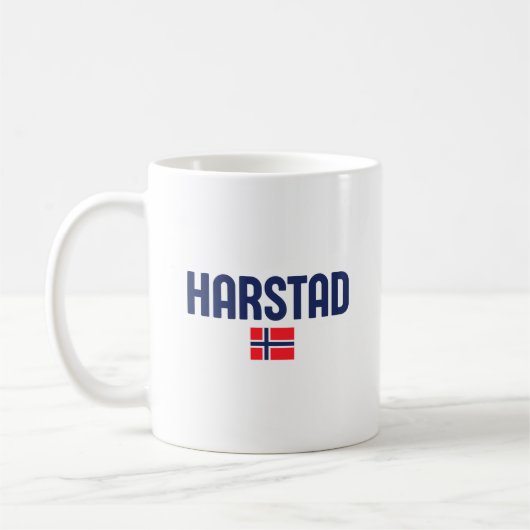 HARSTADノルウェー コーヒーマグカップ (左)