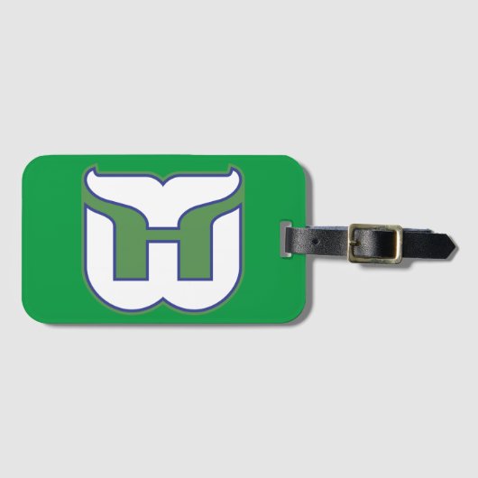 Hartford Whalers Hockey  ラゲッジタグ (正面横)