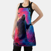 Harting Demon Cloaked In Shadowsデザイン エプロン (インサイチュ)