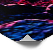 Harting Demon Cloaked In Shadowsデザイン ポスター (角)