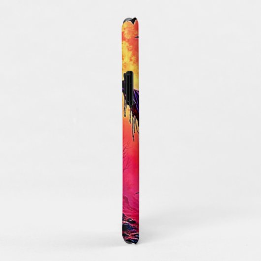 Harting Demon Cloaked In Shadowsデザイン Case-Mate iPhoneケース (裏面/右)