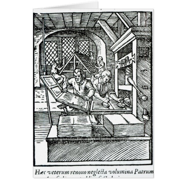 Hartman Schopper著出版される植字工 (正面)