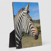 Hartmann's Zebra Profile at Fossil Rim フォトプラーク (側面)