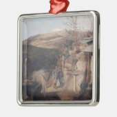 Hartmanswillerkopf、Roche-Sermet 1915年からの眺め メタルオーナメント (左)