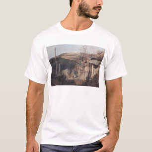 Hartmanswillerkopf、Roche-Sermet 1915年からの眺め Tシャツ