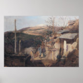 Hartmanswillerkopf, View from Roche-Sermet, 1915 ポスター (正面)