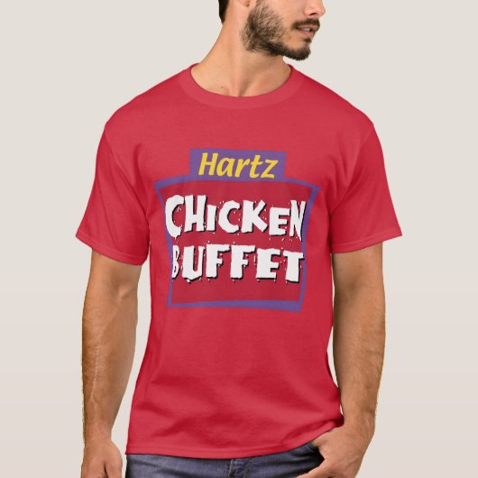 Hartz チキン ヴィンテージ tシャツ (正面)