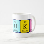 Haruki期別テーブル名mug コーヒーマグカップ (正面右)