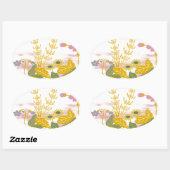 HARUKUSA 楕円形シール (シート)