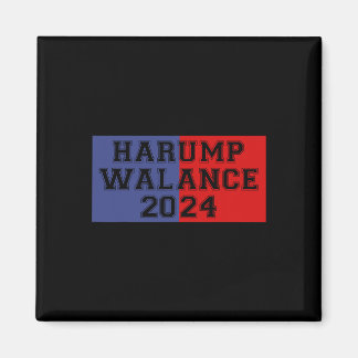 Harump Walance 2024 Shirt Harris Trump Wheimer Van マグネット