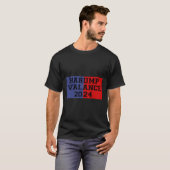 Harump Walance 2024 Tシャツ Harris Trump Wheimer Van (正面フル)