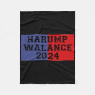 Harump Walance 2024 Tシャツ Harris Trump Wheimer Van フリースブランケット