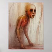 Haruting Descent – 超現実的なホラー表現者 ポスター (正面)