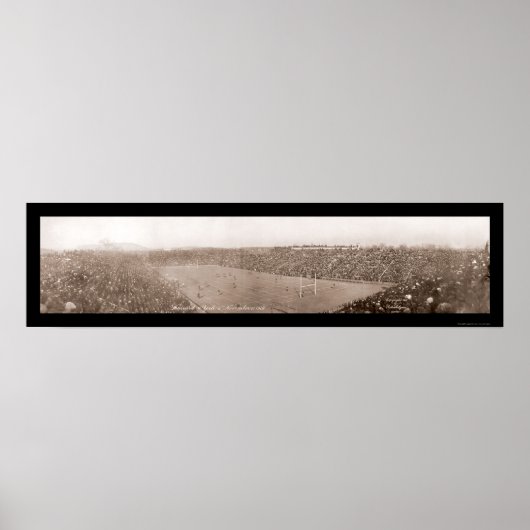 Harvard Yale Football写真1908 ポスター (正面)