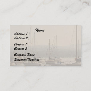 Harver/Sailboats名刺 名刺