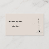 Harver/Sailboats名刺 名刺 (裏面)