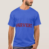 Harverd red funny tシャツ (正面)