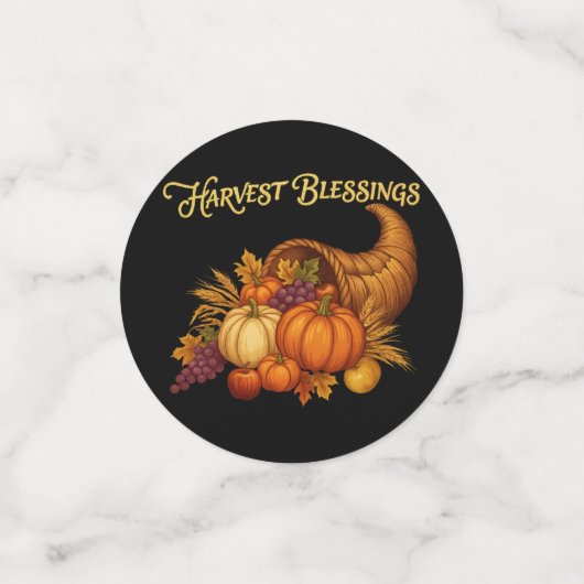 Harvest Blessings Confetti コンフェッティ (スモール正面)