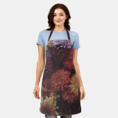 Harvest Chrysanthemum Nocturne Apron エプロン (着用した状態)