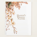 Harvest Garlandスクリプトエレガント秋の結婚式名 プランナー手帳<br><div class="desc">このような美しいシンプルプランナーエレガントな結婚式。素晴らし秋の季節結婚の自分の名前でパーソナライズ。</div>