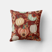 Harvest Glow：秋アクセント クッション (裏面)