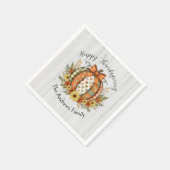 Harvest Grace Thanksgiving  スタンダードカクテルナプキン (角)