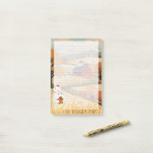 Harvest Home - Cute Ghost Lined Writing Paper ポストイット (デスク上)