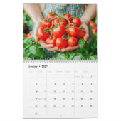Harvest in Hand ~野菜の一年~ カレンダー (1月 2027)