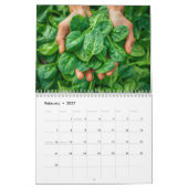 Harvest in Hand ~野菜の一年~ カレンダー (2月 2027)