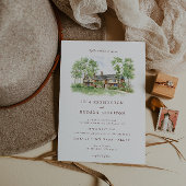 Harvest Inn Napa Valley Wedding Invitation 招待状