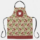 Harvest Monogram Kitchen Apron エプロン (正面)