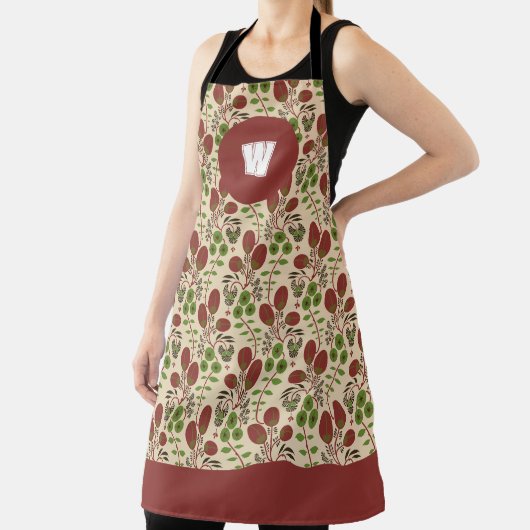 Harvest Monogram Kitchen Apron エプロン (インサイチュ)