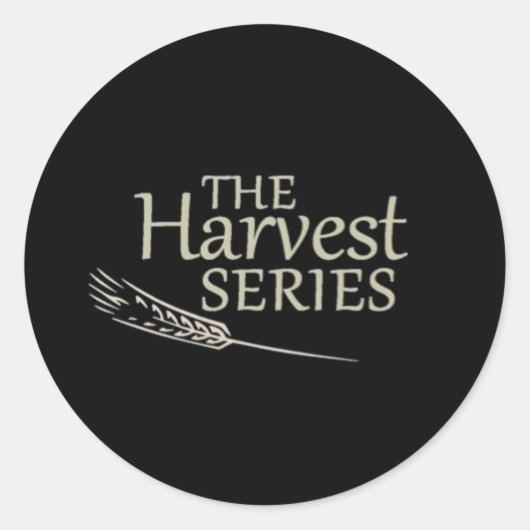 Harvest Moonスタンプ ラウンドシール (正面)