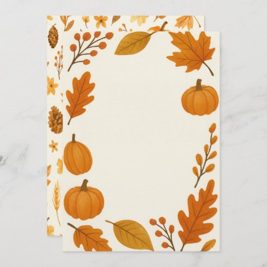 Harvest of Love 招待状 (正面/裏面)