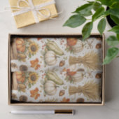 Harvest Orange Pumpkins Garden Thanksgiving 薄葉紙 (ギフト)