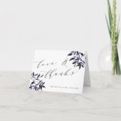 Harvest Plum 結婚's Thank You サンキューカード (正面)