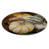 Harvest Pumpkins and Squash Still Life Photo カッティングボード (角)