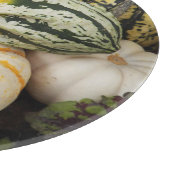 Harvest Pumpkins and Squash Still Life Photo カッティングボード (角)