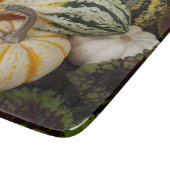 Harvest Pumpkins and Squash Still Life Photo カッティングボード (角)