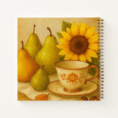 Harvest Still Life — Autumn Reflections ノートブック (裏面)