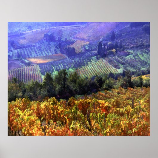 Harvest Time at the Vineyard ポスター (正面)