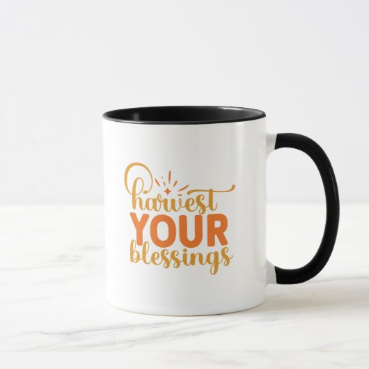 Harvest Your Blessings マグカップ (右)