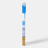 Harvested wheat fields  iPhoneケース (右側面)