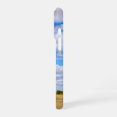 Harvested wheat fields  iPhoneケース (左側面)