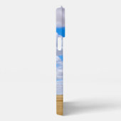 Harvested wheat fields iPhoneケース (右側面)