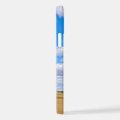 Harvested wheat fields iPhoneケース (右側面)