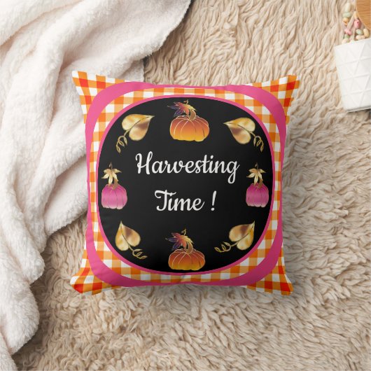 Harvesting Time ふんわり クッション (ブランケット)