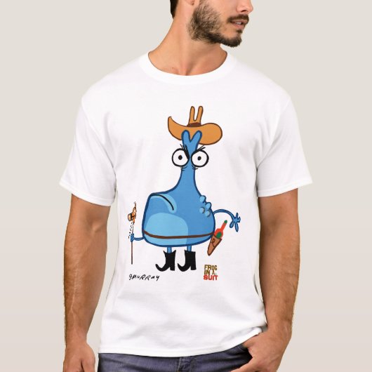 Harveyのしわがれ声のワイシャツ Tシャツ (正面)