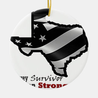 Harveyのデザインのbk白いrd.gif セラミックオーナメント