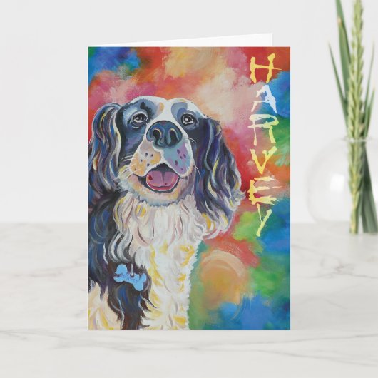 Harveyのメッセージカード カード (正面)